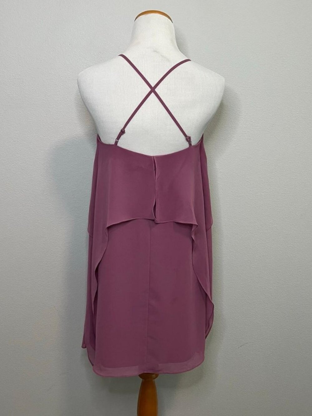 Lauren Plum Purple Chiffon
